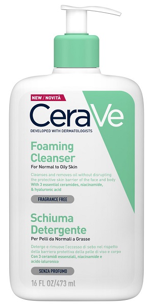 CERAVE SCHIUMA DETERGENTE VISO 473 ML - farmaciabianca.it