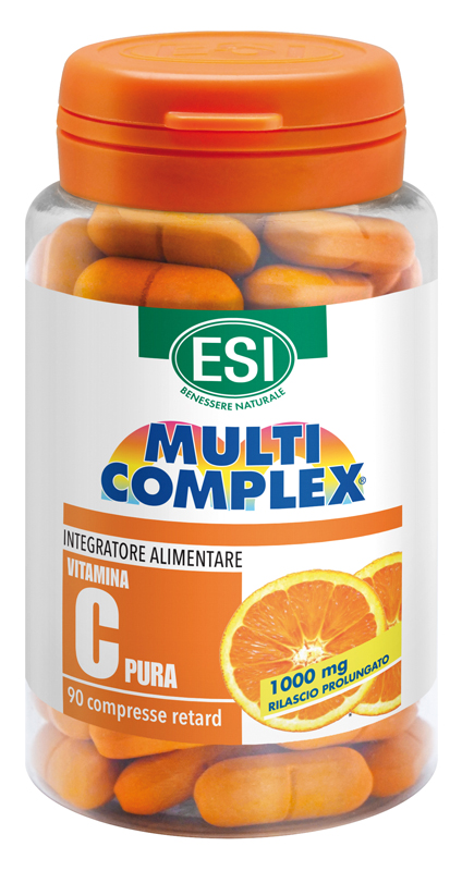 ESI MULTICOMPLEX VITAMINA C PURA 1000 MG RETARD 90 COMPRESSE - farmaciabianca.it