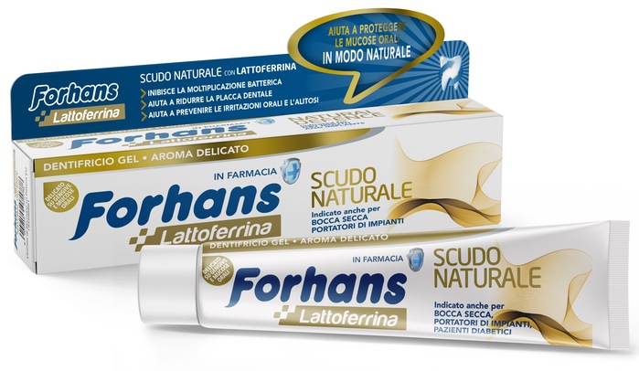 FORHANS DENTIFRICIO SCUDO NATURALE 75 ML - farmaciabianca.it