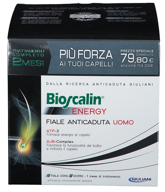 BIOSCALIN ENERGY FIALE DOPPIA TAGLIO PREZZO - farmaciabianca.it
