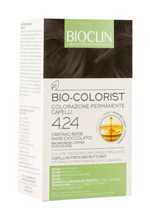 BIOCLIN BIO COLORIST 4,24 CASTANO BEIGE RAME CIOCCOLATO - farmaciabianca.it