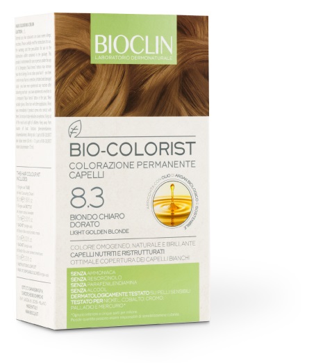 BIOCLIN BIO COLORIST 8,3 BIONDO CHIARO DORATO - farmaciabianca.it