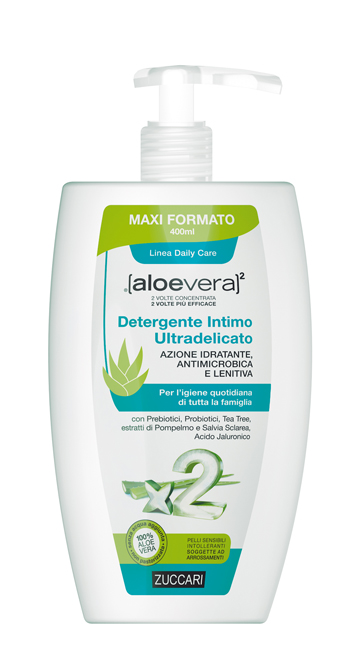 ALOEVERA2 DETERGENTE INTIMO ULTRADELICATO 400 ML - farmaciabianca.it