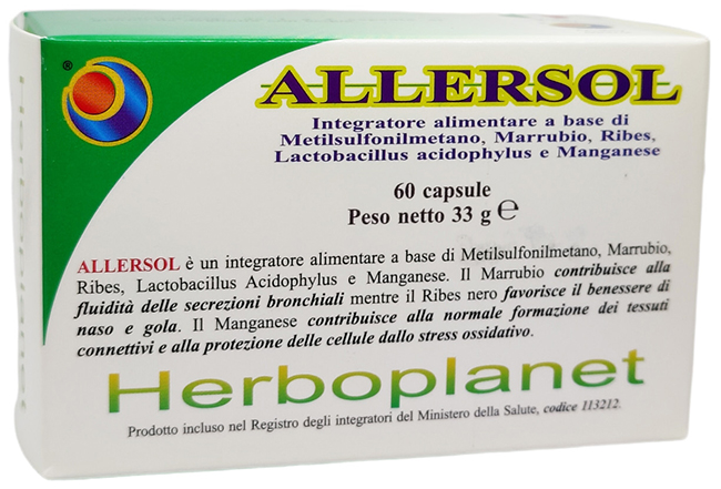 ALLERSOL 60 CAPSULE - farmaciabianca.it