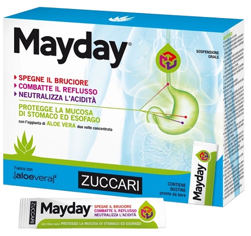 MAYDAY SOSPENSIONE PER USO ORALE ALLA MENTA 24 BUSTINE 10 ML - farmaciabianca.it