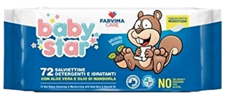 BABYSTAR SALVIETTE BEBE' POPUP 72 PEZZI - farmaciabianca.it