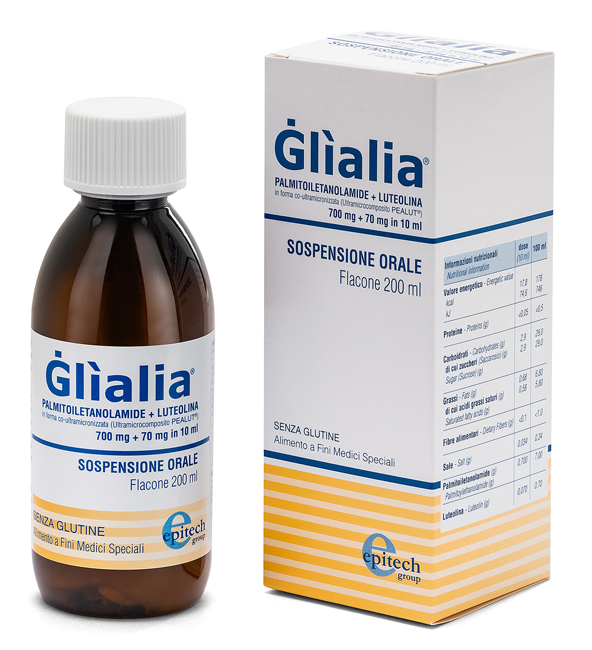GLIALIA SOSPENSIONE ORALE 700 MG + 70 MG 200 ML - farmaciabianca.it