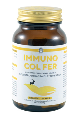 IMMUNO COL FER COLOSTRO DI CAPRA 60 CAPSULE VEGETALI - farmaciabianca.it