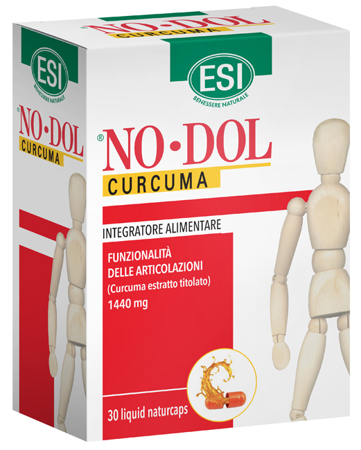 ESI NO DOL CURCUMA 30 NATURCAPS LIQUID - farmaciabianca.it