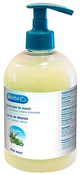 ALVITA SAPONE MANI ALOE VERA 500 ML - farmaciabianca.it