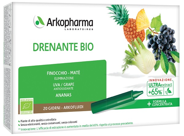 ARKOFLUIDI DRENANTE BIO 20 FIALE - farmaciabianca.it