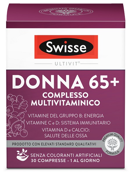 SWISSE DONNA 65+ COMPLESSO MULTIVITAMINICO 30 COMPRESSE - farmaciabianca.it