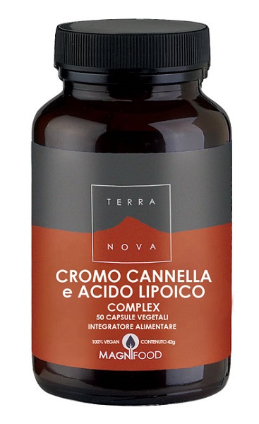 TERRANOVA CROMO/CANNELLA/ACIDO LIPOICO COMPLEX 50 CAPSULE - farmaciabianca.it