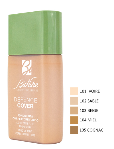 DEFENCE COVER FONDOTINTA CORRETTORE FLUIDO 103 40 ML - farmaciabianca.it