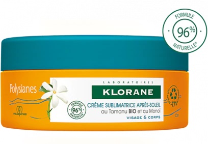 KLORANE CREMA SUBLIMATRICE DOPOSOLE VISO E CORPO TAMANU E MONOI 200 ML - farmaciabianca.it