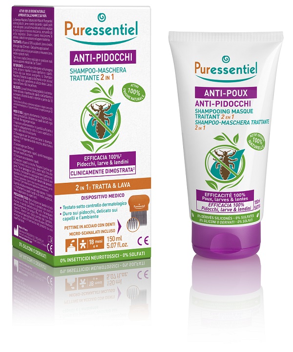 PURESSENTIEL SHAMPOO TRATTANTE ANTI-PIDOCCHI 150 ML - farmaciabianca.it