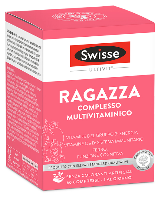 SWISSE MULTIVITAMINICO RAGAZZA 60 COMPRESSE - farmaciabianca.it