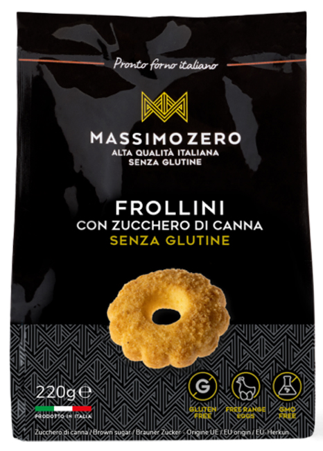MASSIMO ZERO FROLLINI ZUCCHERO DI CANNA 220 G - farmaciabianca.it