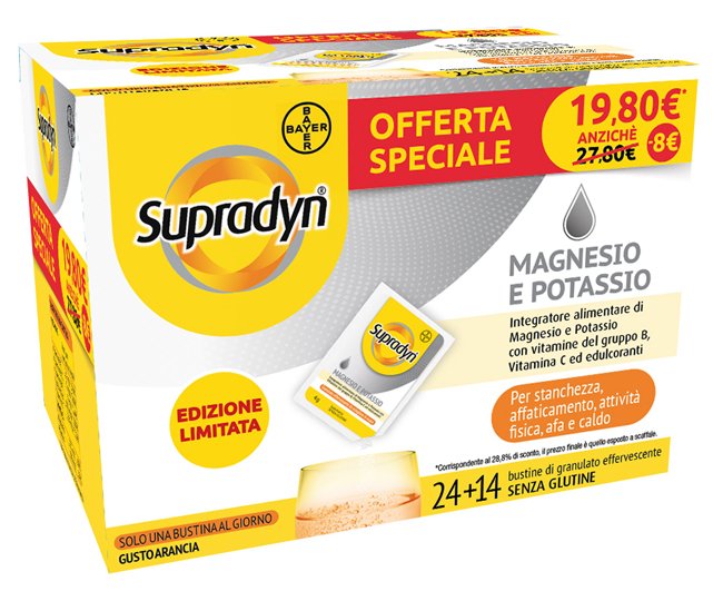 SUPRADYN MAGNESIO E POTASSIO LIMITED EDITION 14 + 24 BUSTINE - farmaciabianca.it