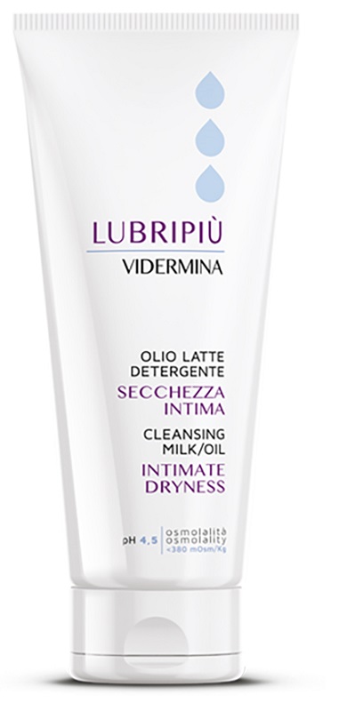 VIDERMINA LUBRIPIU' OLIO LATTE DETERGENTE SECCHEZZA INTIMA 200 ML - farmaciabianca.it