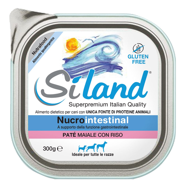 SILAND NUCROINTESTINAL UMIDO CANE MAIALE/RISO 300 G - farmaciabianca.it