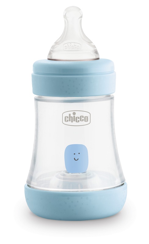 CHICCO BIBERON PERFECT 5 BOY 150 ML IN SILICONE 1 FORO - farmaciabianca.it
