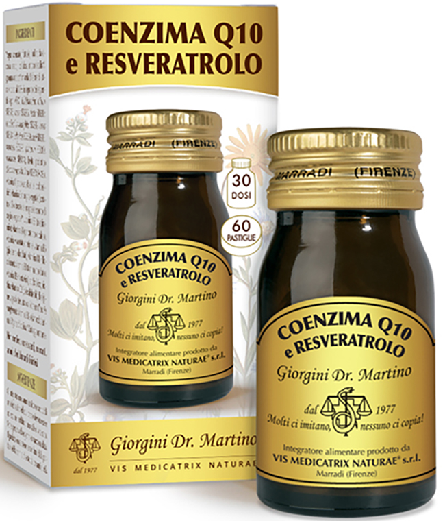 COENZIMA Q10 E RESVERATROLO 60 PASTIGLIE - farmaciabianca.it