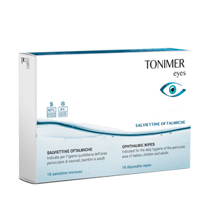 TONIMER EYES SALVIETTINE OFTALMICHE 16 PEZZI - farmaciabianca.it