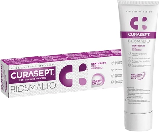 CURASEPT BIOSMALTO DENTIFRICIO DENTI SENSIBILI 75 ML - farmaciabianca.it