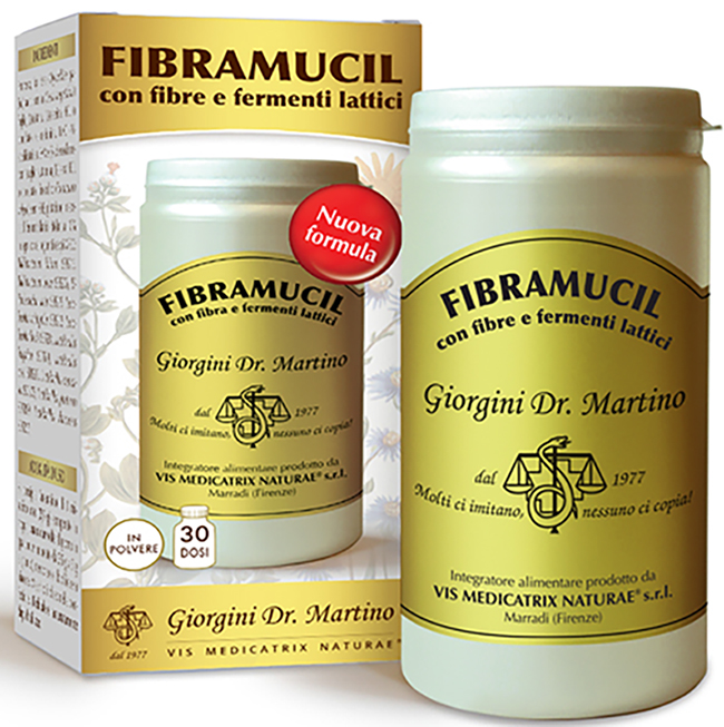 FIBRAMUCIL CON FIBRE E FERMENTI LATTICI POLVERE 120 G - farmaciabianca.it