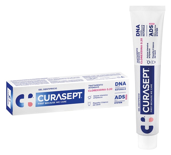 CURASEPT DENTIFRICIO 0,20 75 ML ADS+DNA - farmaciabianca.it