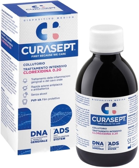 CURASEPT COLLUTORIO 0,20 ADS + DNA 200 ML - farmaciabianca.it