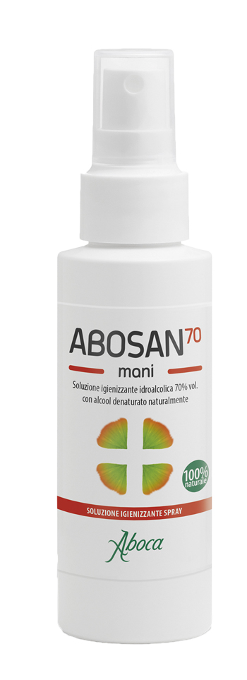 ABOSAN70 SOLUZIONE IGIENIZZANTE MANI 100 ML SPRAY - farmaciabianca.it
