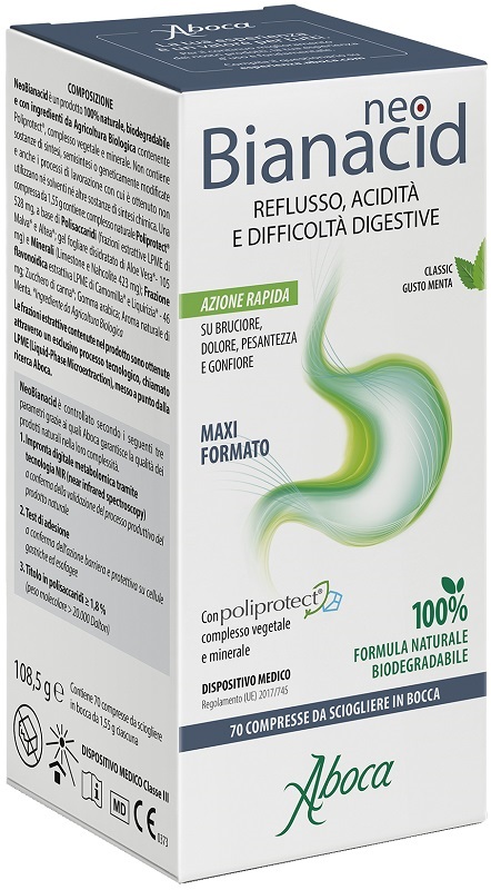 NEOBIANACID 70 COMPRESSE MASTICABILI - farmaciabianca.it