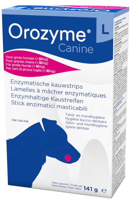 OROZYME CANINE STRISCE ENZIMATICHE MASTICABILI PER CANI DI TAGLIA GRANDE - farmaciabianca.it