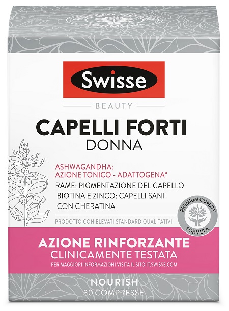 SWISSE CAPELLI FORTI DONNA 30 COMPRESSE - farmaciabianca.it