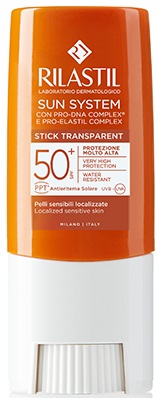 RILASTIL SUN SYSTEM PHOTO PROTECTION TERAPY SPF 50+ STICK TRASPARENTE 8,5 ML - farmaciabianca.it