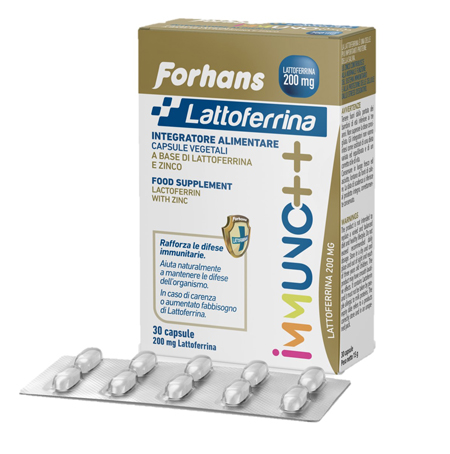 FORHANS LATTOFERRINA IMMUNO++ 200 MG LATTOFERRINA 30 CAPSULE - farmaciabianca.it