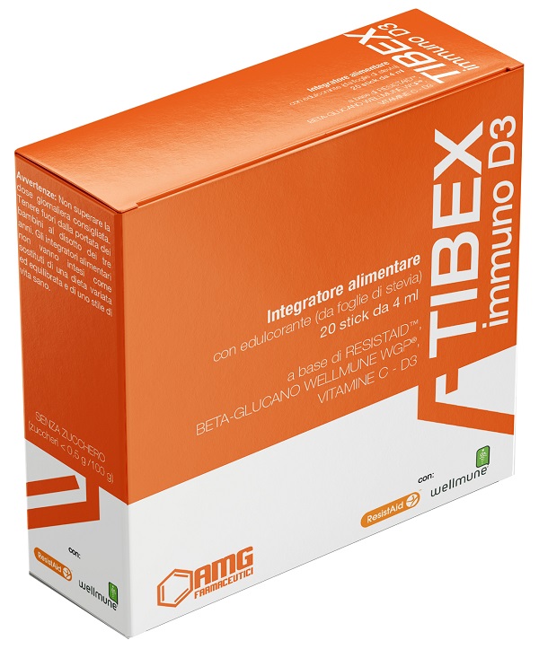 TIBEX IMMUNO D3 20 STICK PACK DA 4 ML - farmaciabianca.it