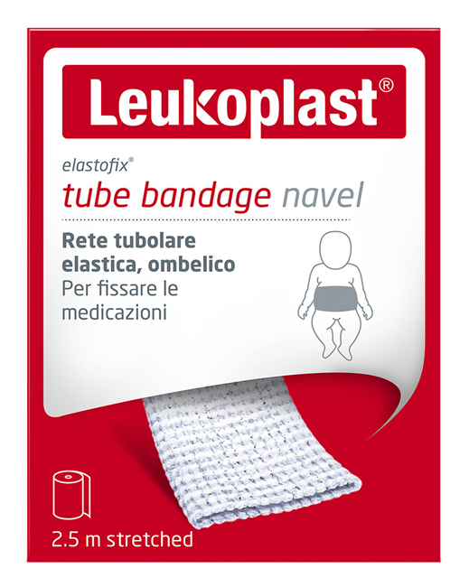 BENDA RETE ELASTOFIX LEUKOPLAST OMBELICO 2,50 M - farmaciabianca.it