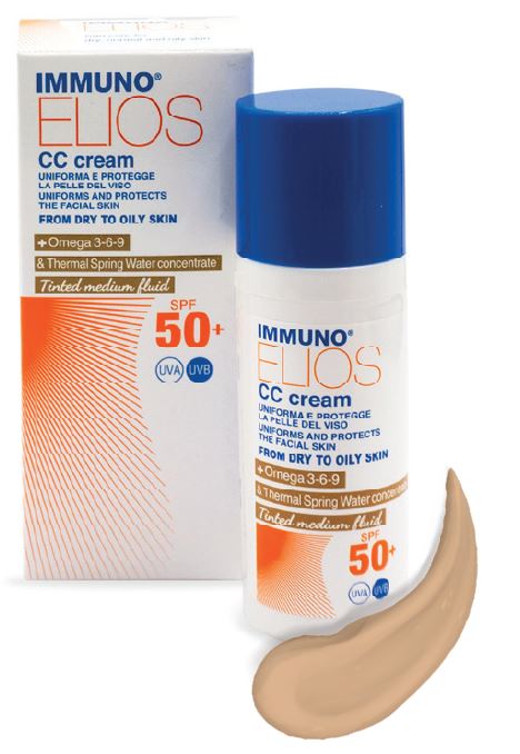 IMMUNO ELIOS CC CREAM SPF50+ TINTED MEDIUM 40 ML - farmaciabianca.it