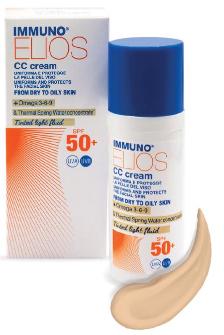 IMMUNO ELIOS CC CREAM SPF50+ TINTED LIGHT 40 ML - farmaciabianca.it