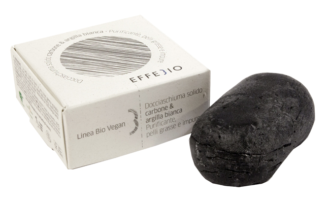 EFFEBIO DOCCIASCHIUMA SOLIDO CARBONE E ARGILLA BIANCA 75 G - farmaciabianca.it