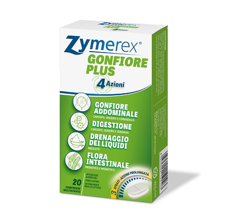 ZYMEREX GONFIORE PLUS 20 COMPRESSE - farmaciabianca.it