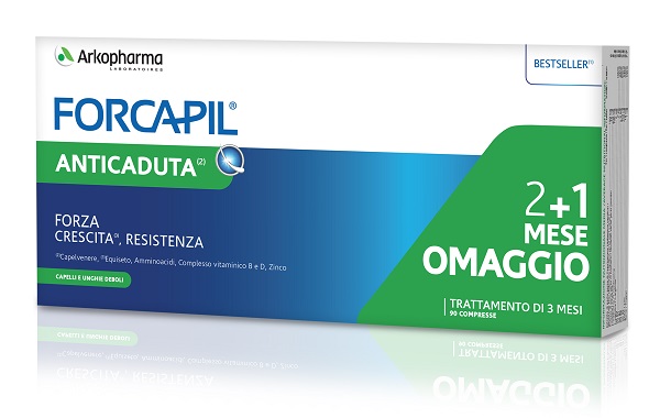 FORCAPIL ANTICADUTA 90CPR 2+1 MESE IN OMAGGIO - farmaciabianca.it