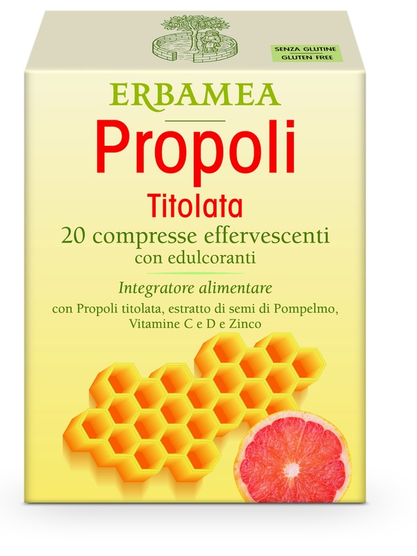 PROPOLI TITOLATA 20 COMPRESSE EFFERVESCENTI - farmaciabianca.it