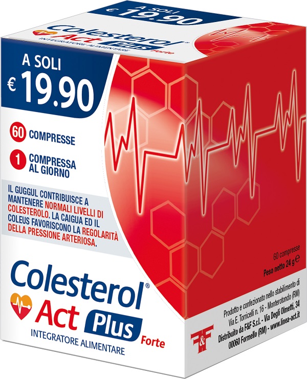 COLESTEROL ACT PLUS FORTE 60 COMPRESSE - farmaciabianca.it
