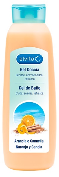 ALVITA GEL DOCCIA ARANCIA E CANNELLA 300 ML - farmaciabianca.it