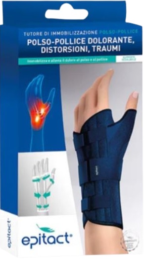TUTORE POLSO/POLLICE PER TENDINITE EPITACT QUERV'ACTIV DESTRO M - farmaciabianca.it