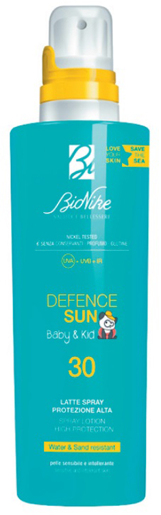 DEFENCE SUN BABY&KID LATTE SPRAY 30 200 ML - farmaciabianca.it